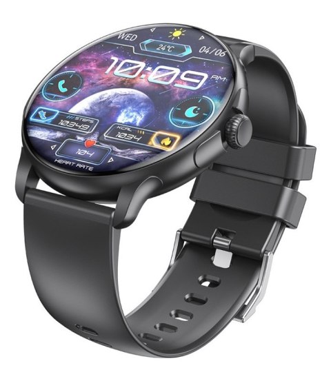 Smartwatch Damski Rubicon RNCF35 BLACK Bransoleta + Pasek RUBICON
