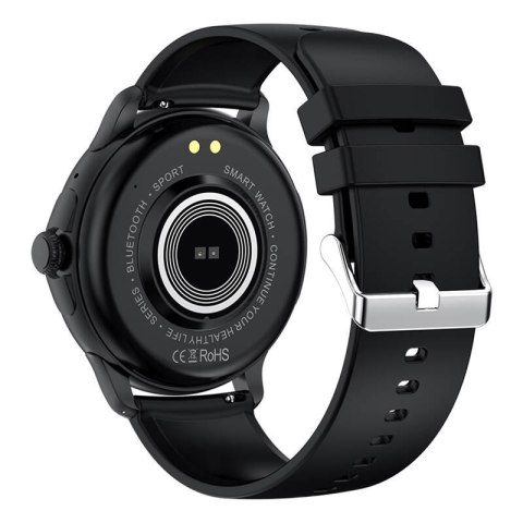 Smartwatch Damski Rubicon RNCF35 BLACK Bransoleta + Pasek RUBICON