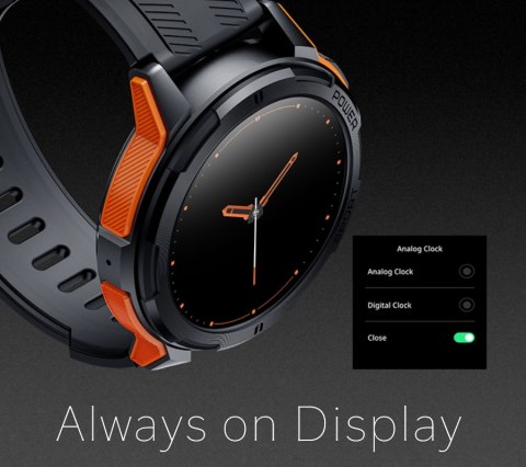 Smartwatch Męski Rubicon RNCF26-1 BLACK RUBICON