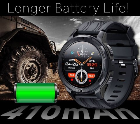 Smartwatch Męski Rubicon RNCF26-1 BLACK RUBICON