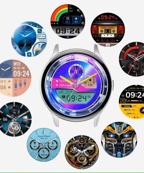 Smartwatch RUBICON RNCF11 Black SMARUB240 RUBICON