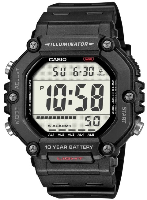 Zegarek Męski CASIO AE-1600H-1AVDF + BOX CASIO