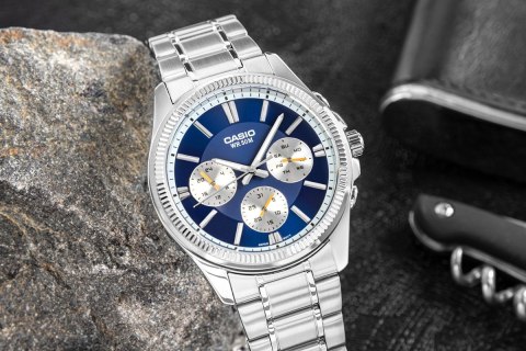 Zegarek Męski CASIO MTP-1375D-2A1VDF + BOX CASIO