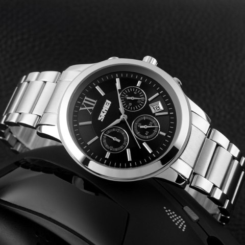 Zegarek Męski Skmei 9097BK + BOX Skmei