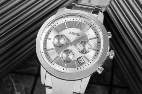 Zegarek Męski Skmei 9097SI + BOX Skmei