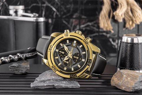 Zegarek Męski Skmei 9156GDBK + BOX Skmei