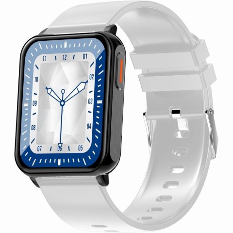 Smartwatch Gravity Biało Czarny 2 Paski GT17-8 Gravity