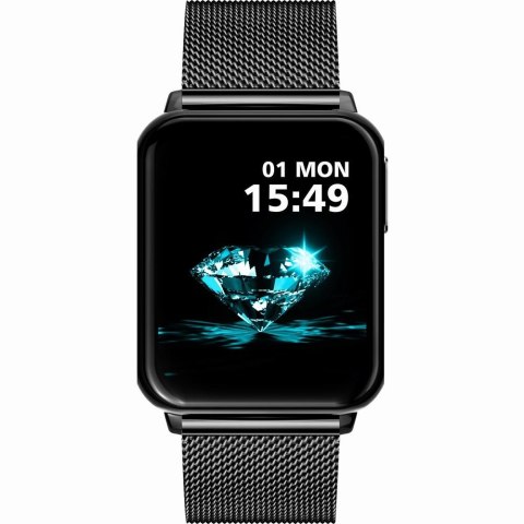 Smartwatch Gravity Biało Czarny 2 Paski GT17-8 Gravity