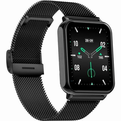 Smartwatch Gravity Biało Czarny 2 Paski GT17-8 Gravity