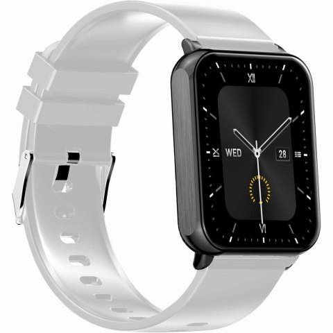 Smartwatch Gravity Biało Czarny 2 Paski GT17-8 Gravity