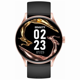Smartwatch Gravity Czarno Różowy GT2-2 PRO Gravity
