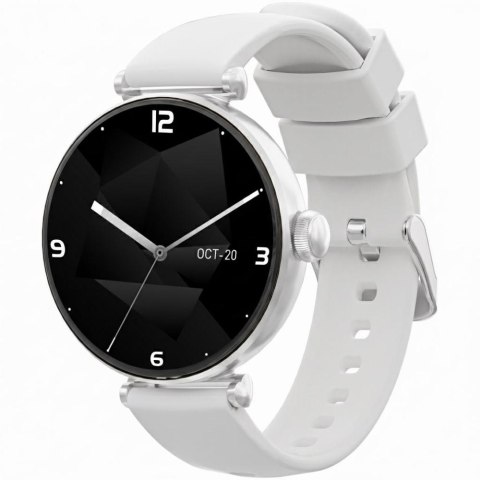 Smartwatch Gravity Srebrno Biały 2 Paski GT26-8 Gravity