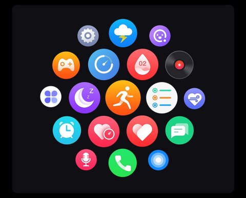 Smartwatch Gravity Szaro Różowy GT2-3 PRO Gravity
