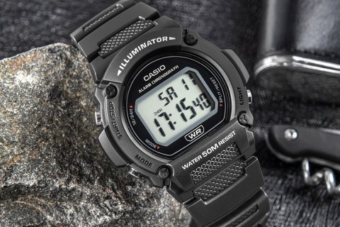 Zegarek Męski CASIO W-219H-1AVDF + BOX CASIO