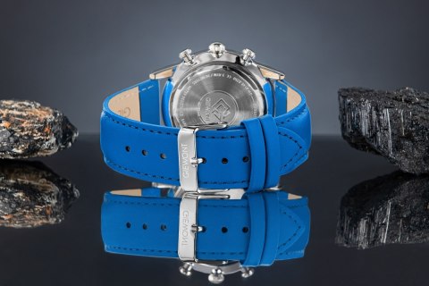 Zegarek Męski Giewont Chronograph Sapphire Niebieski GW5630-A5 Giewont