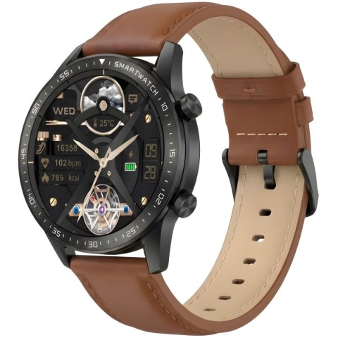Smartwatch Gravity Czarny 2 Paski GT10-4 Gravity