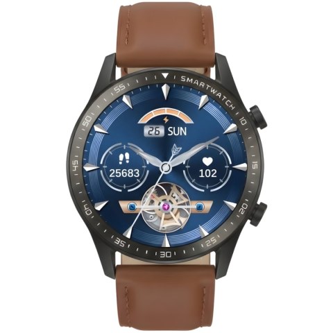 Smartwatch Gravity Czarny 2 Paski GT10-4 Gravity