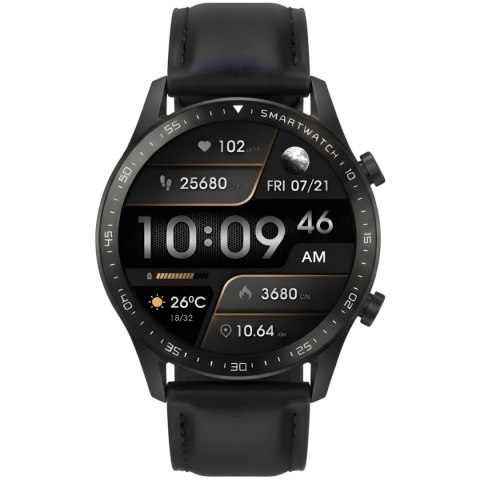 Smartwatch Gravity Czarny 2 Paski GT10-5 Gravity