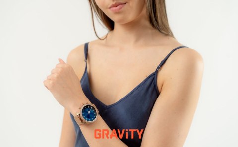 Smartwatch Gravity Różowe Złoto Pasek i Bransoleta GT5-7 Gravity