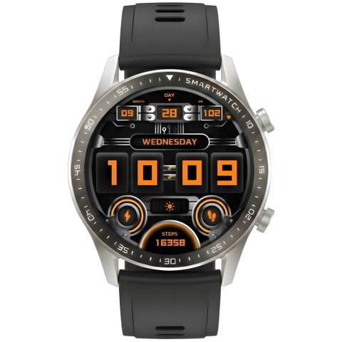 Smartwatch Gravity Srebrny 2 Paski GT10-8 Gravity