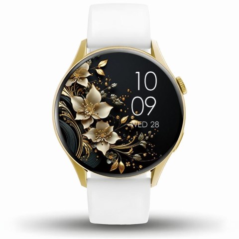 Smartwatch Gravity Złoty Pasek + Bransoleta GT11-2 Gravity