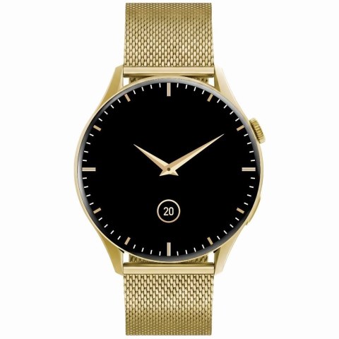 Smartwatch Gravity Złoty Pasek + Bransoleta GT11-4 Gravity