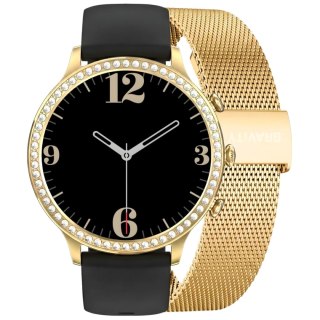 Smartwatch Gravity Złoty Pasek i Bransoleta GT5-1 Gravity