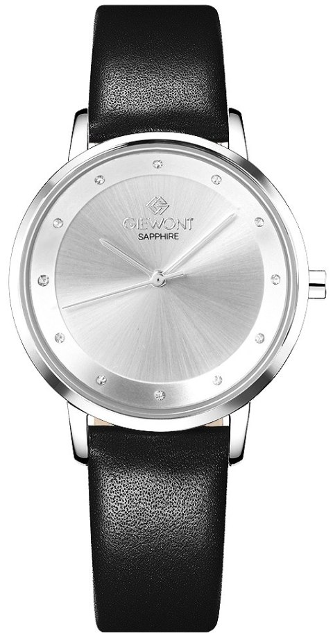 Zegarek Damski Giewont Sapphire Srebrny GW4130-A1 Giewont