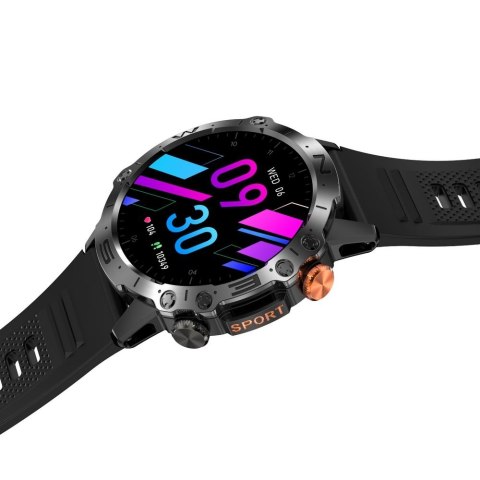Smartwatch Gravity Czarny 2 Paski GT20-8 Gravity