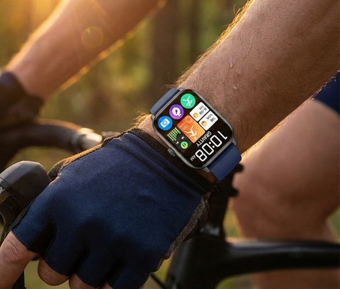 Smartwatch Gravity Czarny Niebieski GT36-6 Gravity