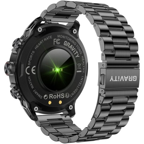 Smartwatch Gravity Czarny Pasek + Bransoleta GT41-2 Gravity
