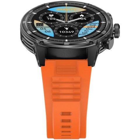 Smartwatch Gravity Czarny Pasek + Bransoleta GT41-4 Gravity