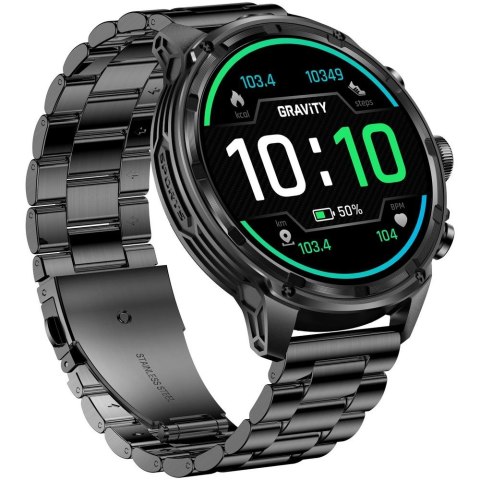 Smartwatch Gravity Czarny Pasek + Bransoleta GT41-4 Gravity