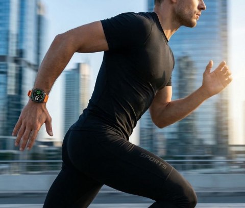 Smartwatch Gravity Czarny Pasek + Bransoleta GT41-4 Gravity