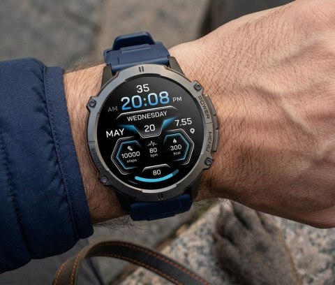 Smartwatch Gravity Czarny Pasek + Bransoleta GT42-2 Gravity