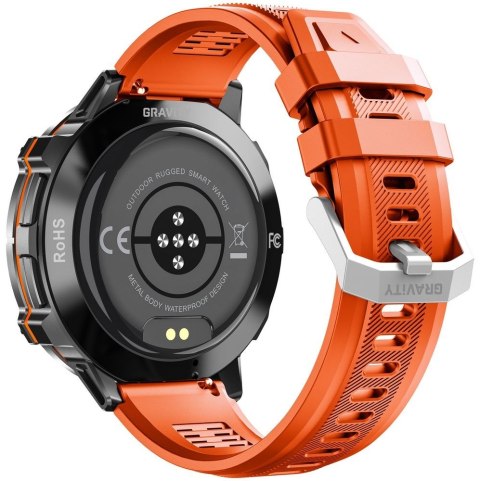 Smartwatch Gravity Czarny Pasek + Bransoleta GT42-5 Gravity
