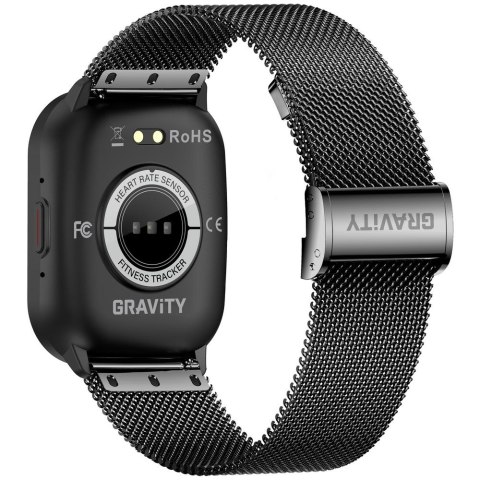 Smartwatch Gravity Czarny Pasek + Bransoleta GT43-5 Gravity