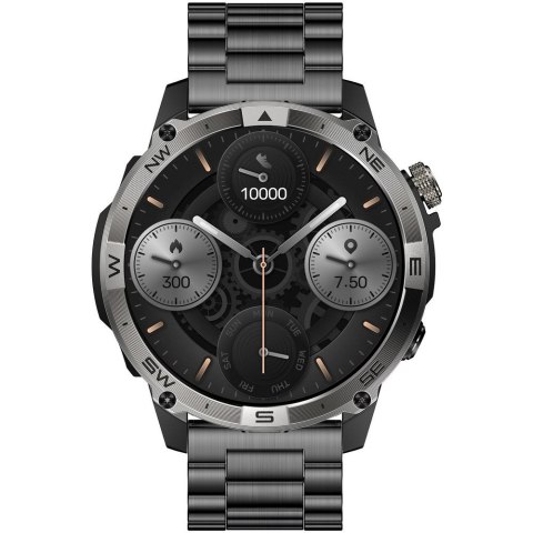 Smartwatch Gravity Czarny Pasek + Bransoleta GT46-1 Gravity