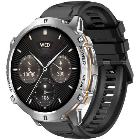 Smartwatch Gravity Grafitowy Pasek + Bransoleta GT42-3 Gravity