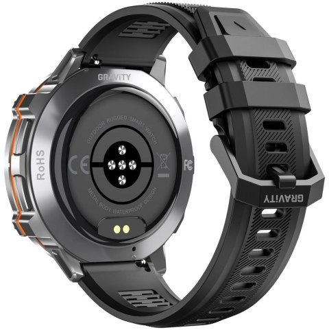 Smartwatch Gravity Grafitowy Pasek + Bransoleta GT42-3 Gravity
