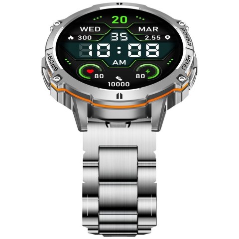 Smartwatch Gravity Grafitowy Pasek + Bransoleta GT42-4 Gravity