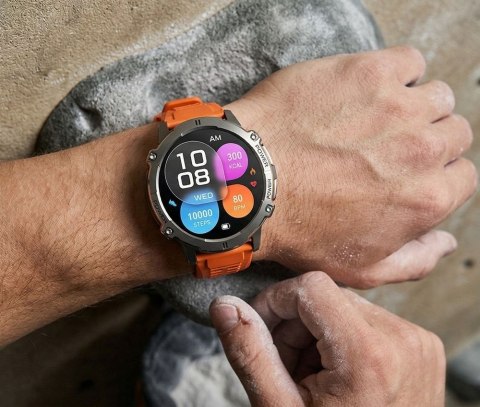 Smartwatch Gravity Grafitowy Pasek + Bransoleta GT42-4 Gravity