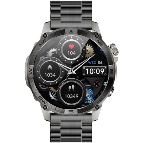 Smartwatch Gravity Grafitowy Pasek + Bransoleta GT46-3 Gravity