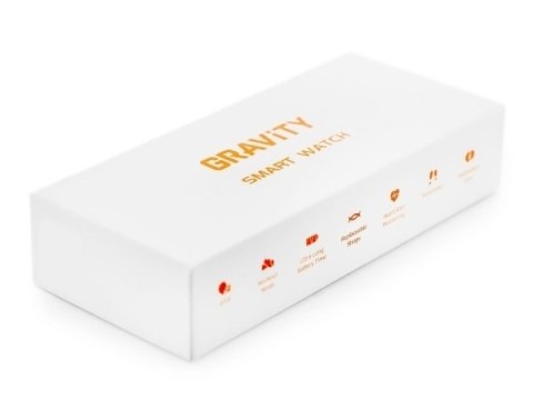 Smartwatch Gravity Różowe Złoto Niebieski GT36-4 Gravity