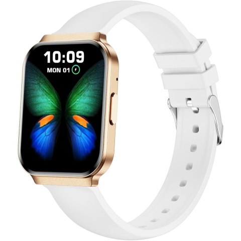 Smartwatch Gravity Różowe Złoto Pasek + Bransoleta GT44-1 Gravity