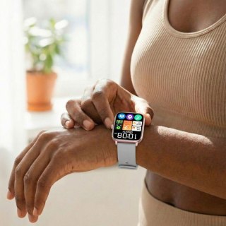 Smartwatch Gravity Różowe Złoto Szary GT36-2 Gravity