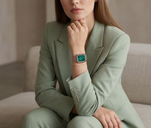Smartwatch Gravity Różowy Pasek + Bransoleta GT43-1 Gravity