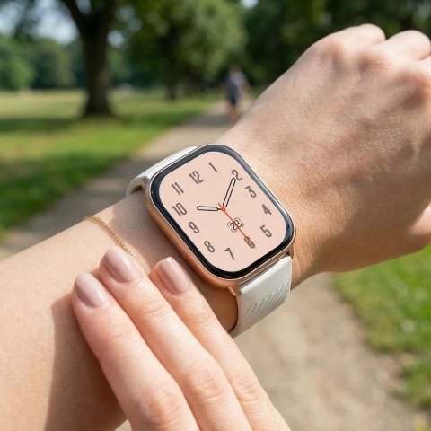 Smartwatch Gravity Różowy Pasek + Bransoleta GT43-4 Gravity