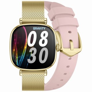 Smartwatch Gravity Złoty Bransoleta + Pasek GT32-1 Gravity