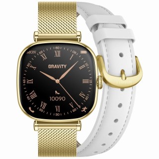 Smartwatch Gravity Złoty Bransoleta + Pasek GT32-2 Gravity